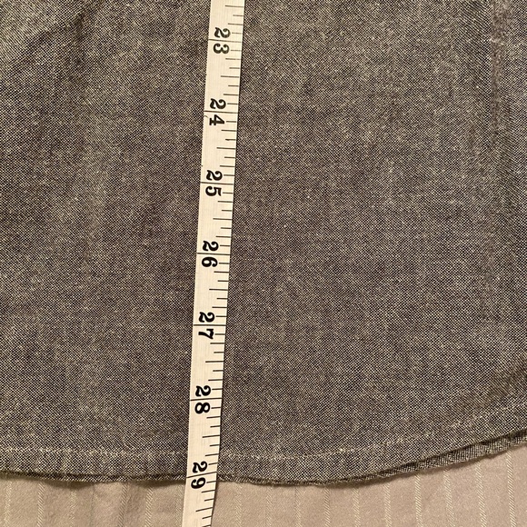 Halloween Embroidered Fall Pumpkin Casey & Max Gray cotton Button Down Shirt - Picture 9 of 11